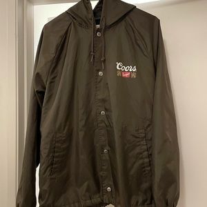 Brixton x Coors Banquet  Men’s M rare button up jacket